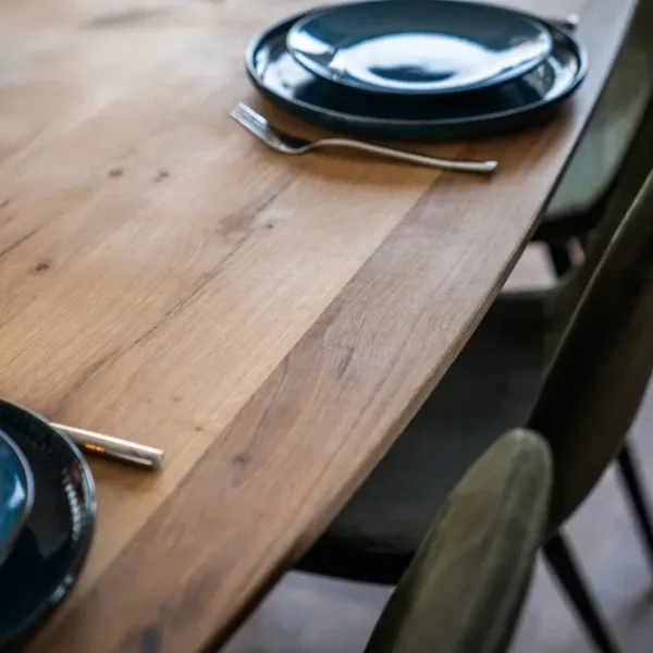Eiken Deens ovale tafel 3