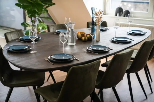 Eiken Kiezel tafel 5