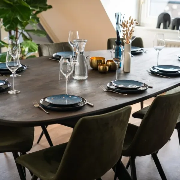 Eiken Kiezel tafel 5