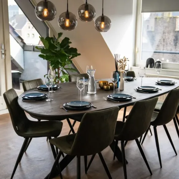 Eiken Kiezel tafel 6