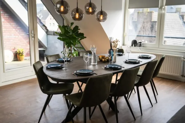 Eiken Kiezel tafel 1