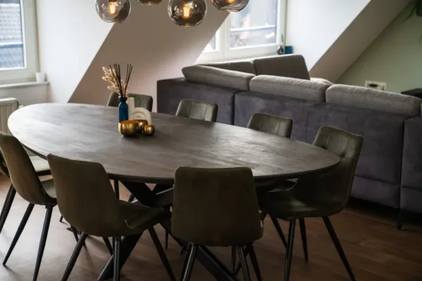 Eiken Kiezel tafel 8
