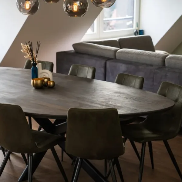 Eiken Kiezel tafel 8