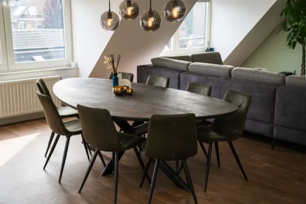 Eiken Kiezel tafel 9