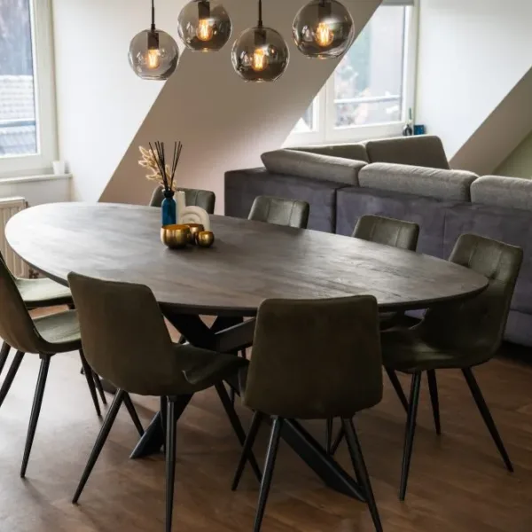 Eiken Kiezel tafel 9