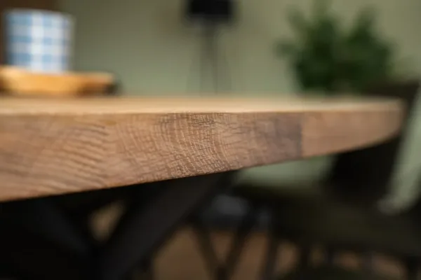 Eiken Ovale tafel 4