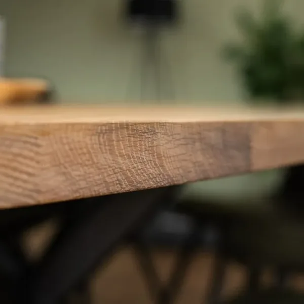 Eiken Ovale tafel 4