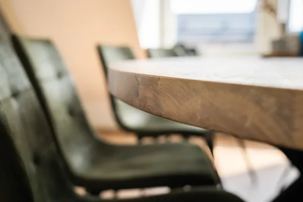 Eiken Ovale tafel 8