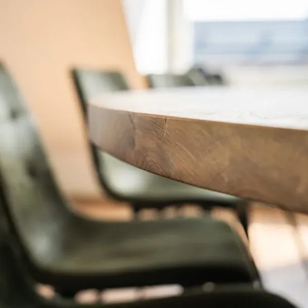 Eiken Ovale tafel 8