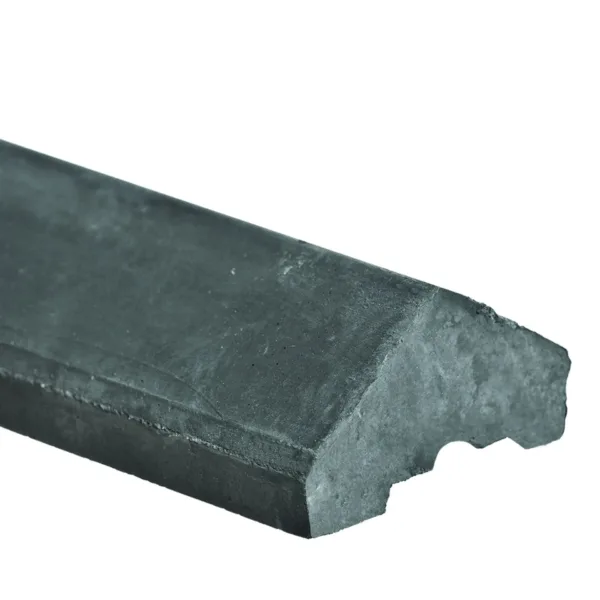 Berton©-afdekkap antraciet diamantkop 180 cm tussenmodel 1