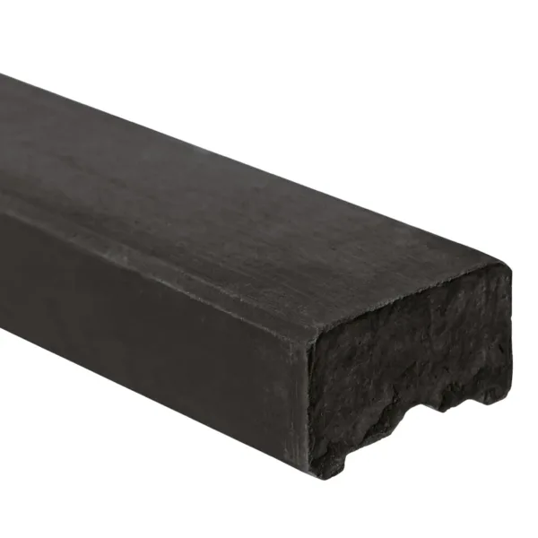 Berton© afdekkap antraciet gecoat, vlakke kop 180 cm 1