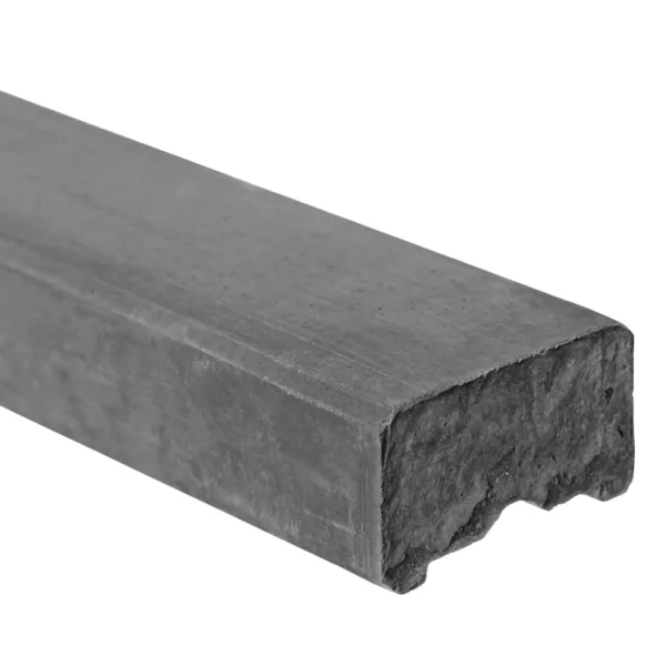 Berton©-afdekkap antraciet vlakke kop 180 cm tussenmodel 1