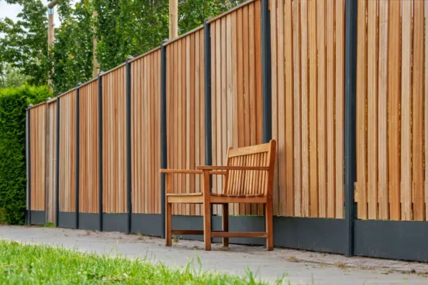 Berton©-onderplaat antraciet gecoat H24 x D3,5 x L180 cm 2