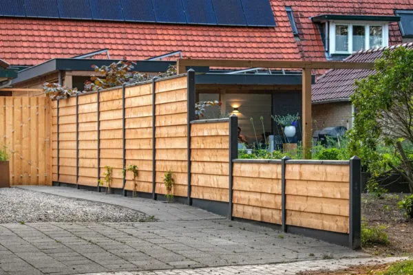 Berton©-paal IJssel antraciet gecoat diamantkop 10 x 10 x 190 cm tussenmodel 3