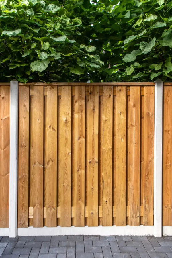 Berton©-paal IJssel wit/grijs diamantkop 10 x 10 x 280 cm kabeldoorvoer 2