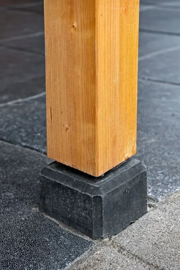 Berton© poer antraciet M16-bus 15 x 15 x 60 cm 2