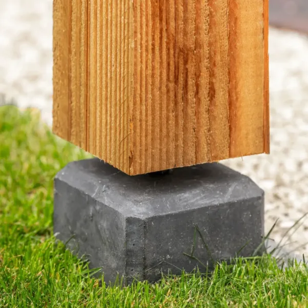 Berton© poer Eco antraciet (18 x 18)>(15 x 15) x 50 cm 2