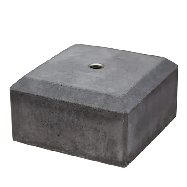 Berton© poer half model antraciet 18 x 18 x 10 cm 1