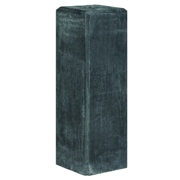 Berton poer massief antraciet 22 x 22 x 40 cm 1