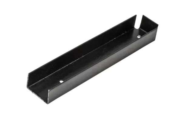 Betonsysteem Hoek- cq muurprofiel 26 cm zwart gecoat 1
