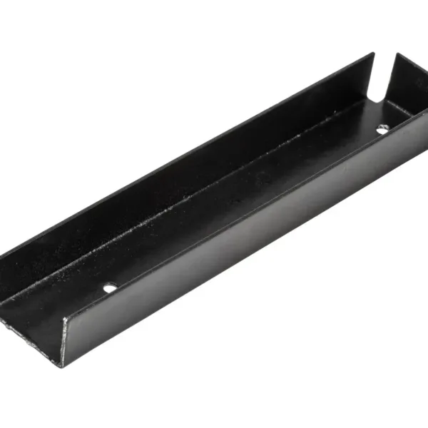 Betonsysteem Hoek- cq muurprofiel 26 cm zwart gecoat 1