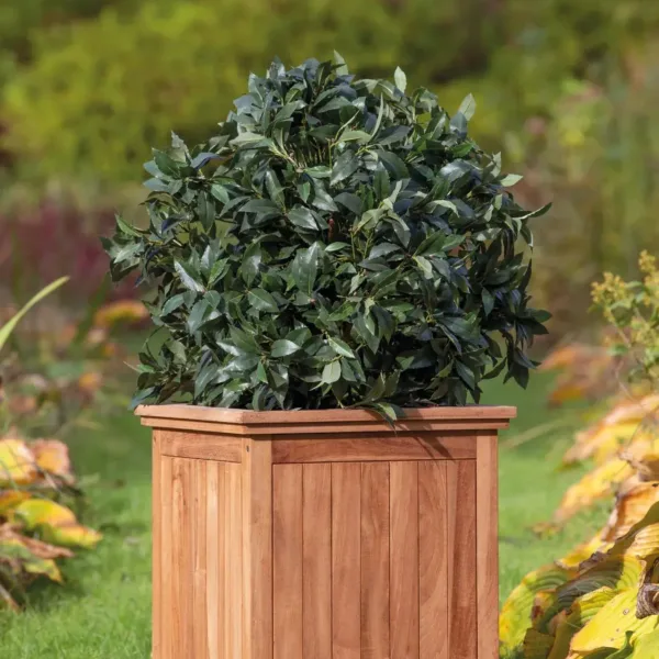 Bloembak teak Kalimantan klein 2