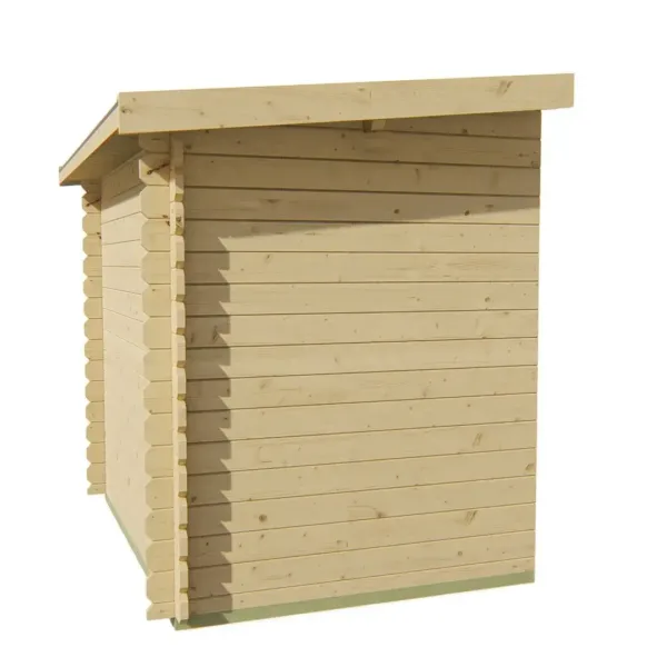 Blokhut - Tuinhuis Aanbouw | 44 mm | vuren onbehandeld 6