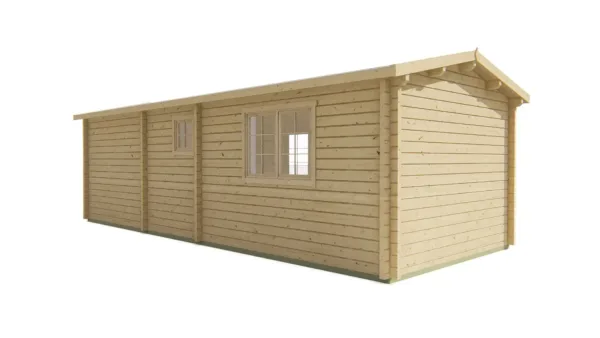 Blokhut - Tuinhuis Ava | 70 mm | vuren onbehandeld 5