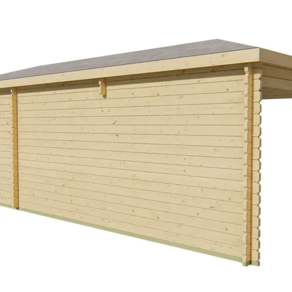 Blokhut - Tuinhuis Bertil | 44 mm | vuren onbehandeld 7