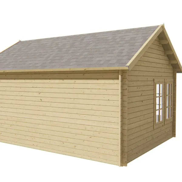 Blokhut - Tuinhuis Clockhouse | 44 mm | vuren onbehandeld 5