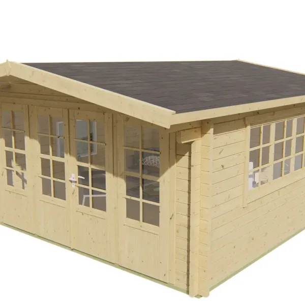 Blokhut - Tuinhuis Derby | 58 mm | vuren onbehandeld 4