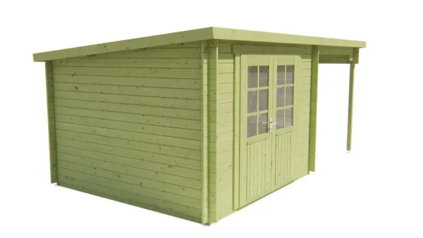 Blokhut - Tuinhuis Dora | 28 mm | vuren onbehandeld 3