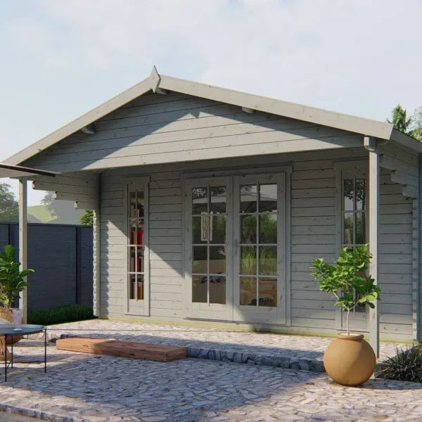 Blokhut - Tuinhuis Emiel | 44 mm | vuren onbehandeld 2