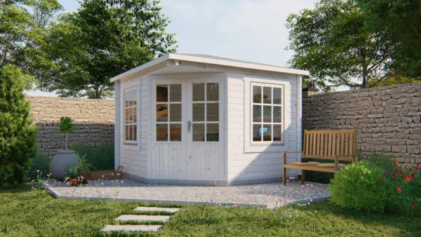 Blokhut - Tuinhuis Emma | 40 mm | vuren onbehandeld 2
