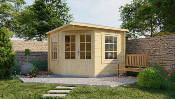 Blokhut - Tuinhuis Emma | 40 mm | vuren onbehandeld 1