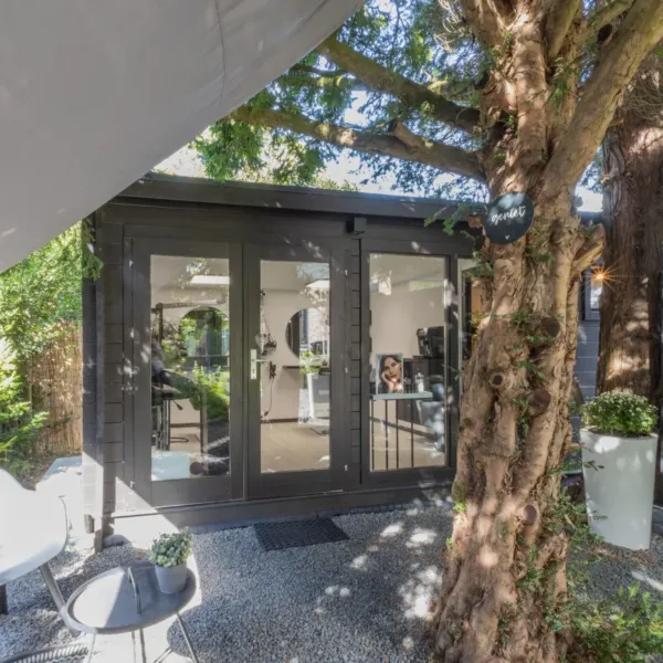 Blokhut - Tuinhuis Flow 2.0 | 40 mm | vuren onbehandeld 3