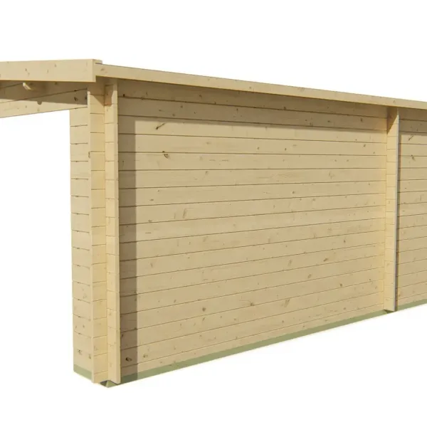 Blokhut - Tuinhuis Freddy | 28 mm | vuren onbehandeld 5