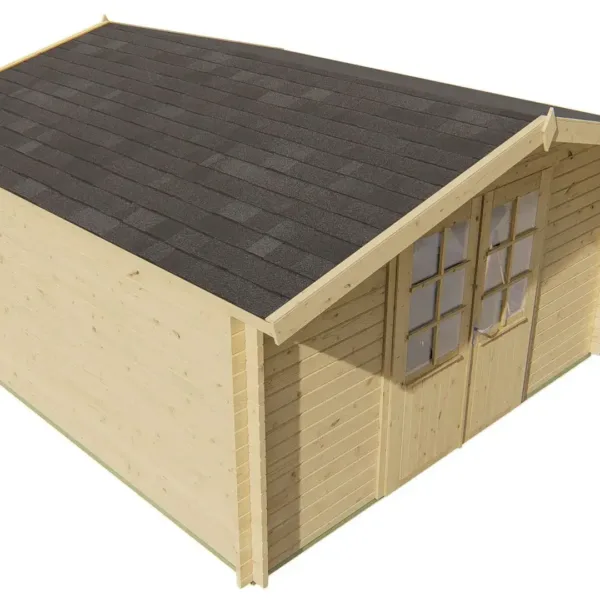Blokhut - Tuinhuis Gunda | 40 mm | vuren onbehandeld 5