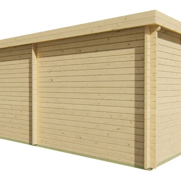 Blokhut - Tuinhuis Gunnar | 44 mm | vuren onbehandeld 5