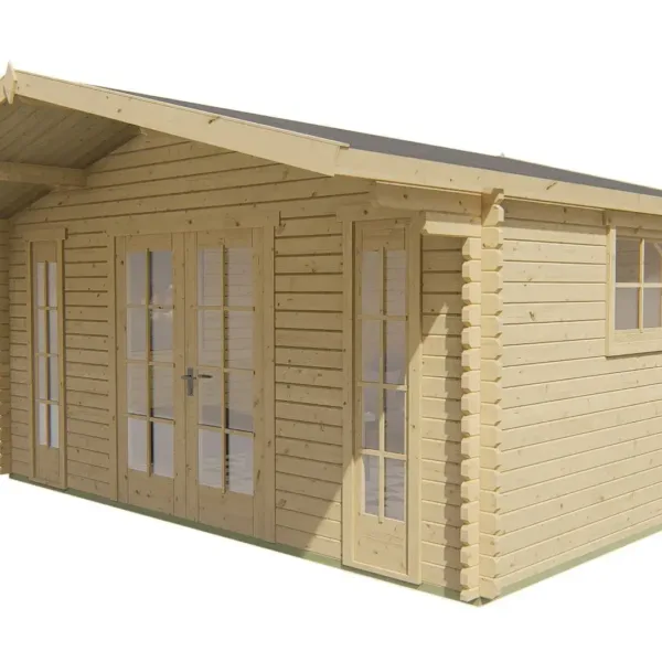 Blokhut - Tuinhuis Gustav | 44 mm | vuren onbehandeld 5