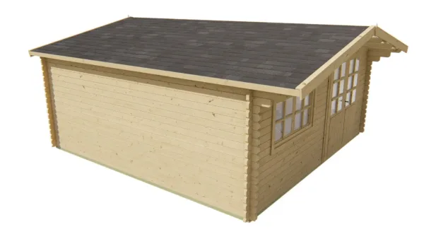 Blokhut - Tuinhuis Hendrick | 44 mm | vuren onbehandeld 4