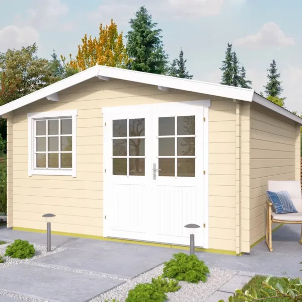 Blokhut - Tuinhuis Hugin | 34 mm | onbehandeld 2