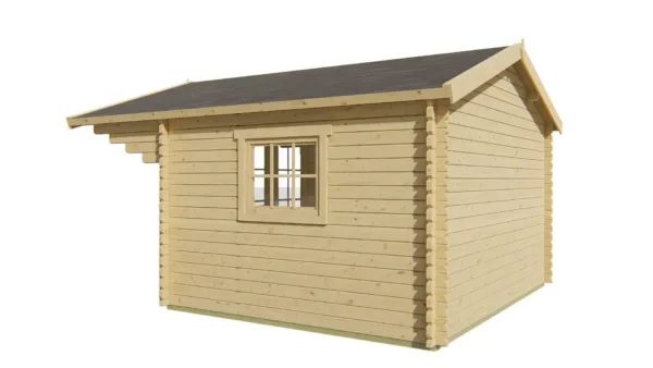 Blokhut - Tuinhuis Inglund | 44 mm | vuren onbehandeld 5