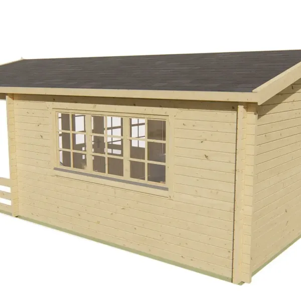 Blokhut - Tuinhuis Ipswich | 58 mm | vuren onbehandeld 5