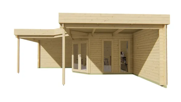Blokhut - Tuinhuis Jutka | 44 mm | vuren onbehandeld 6