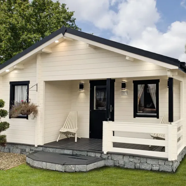 Blokhut - Tuinhuis Kay | 70 mm | vuren onbehandeld 3