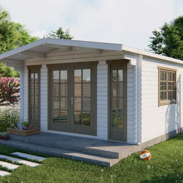 Blokhut - Tuinhuis Laula | 44 mm | vuren onbehandeld 2