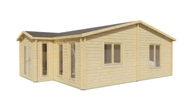 Blokhut - Tuinhuis Mullingar | 70 mm | vuren onbehandeld 4