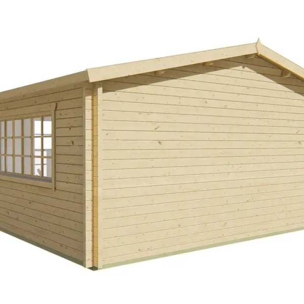 Blokhut - Tuinhuis Nottingham | 58 mm | vuren onbehandeld 5