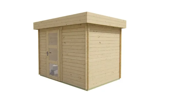 Blokhut - Tuinhuis Novalie | 19 mm | vuren onbehandeld 5